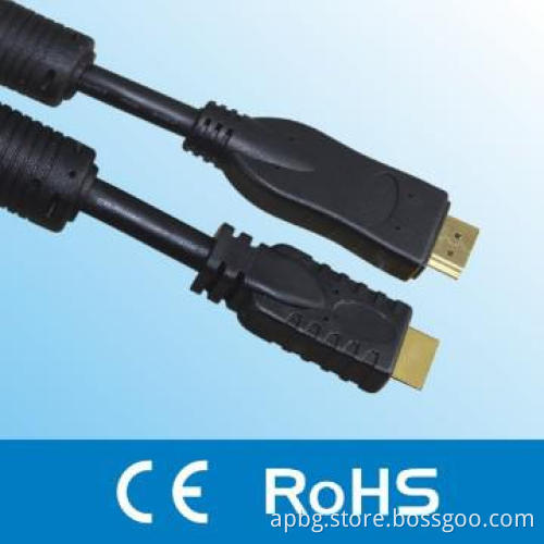 24K Gold Connectors HDMI Cable For dvd
